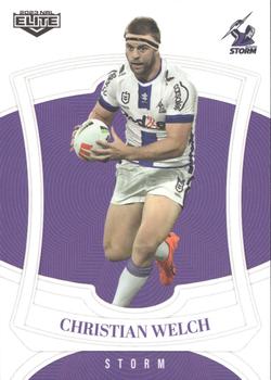 2023 NRL Traders Elite #072 Christian Welch Front